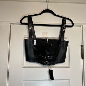 Hot Topic Under Bust Corset Top NWT